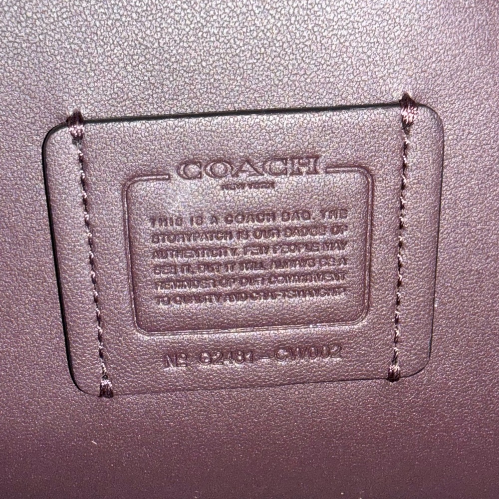 COACH Hadley Convertible Crossbody Bag w/ Gold Accent - Picture 6 of 12